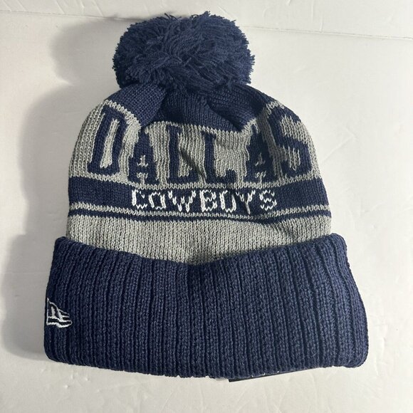 Dallas Cowboys New Era Winter Knit Hat Beanie Fleece Lined One Size NWT. - Picture 6 of 8